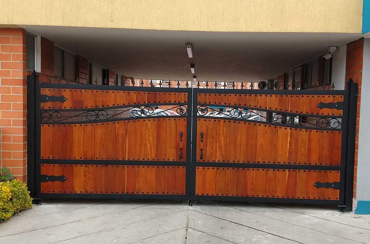 porton finca madera en villavicencio, bucaramanga, medellin, manizales, pereira, ibague, cali, tunja