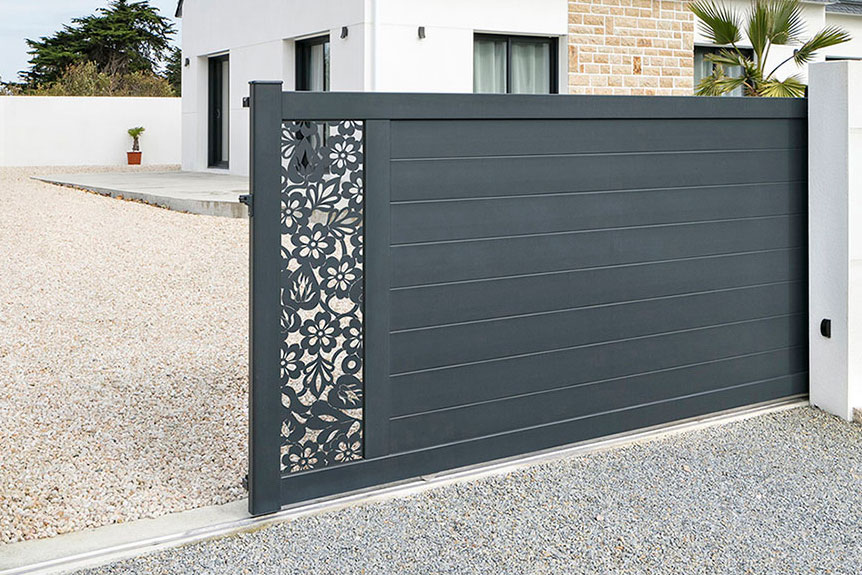 Portones de Aluminio Modernos bucaramanga, medellin, barranquilla, bogota, cali, monteria, ibague, cucuta